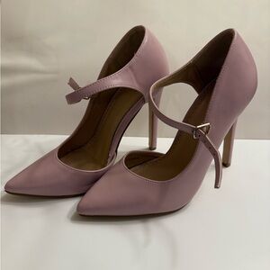 Elegant Pink Mary Jane Heels Size 6.5